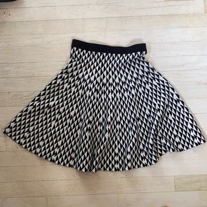 Carmen Marc Volvo mini circle skirt xs